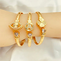 Collection image for: Joyería De Cobre Chapada En Oro Con Zirconias
