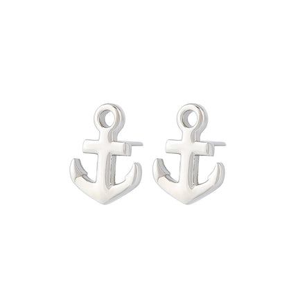 Pendientes Con Diseño Vintage De Barco Aretes Para Hombre De Acero Inoxidable