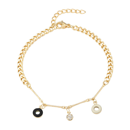 Pulsera Con Diseño De Múltiples Anillos En Forma De Espina De Pescado