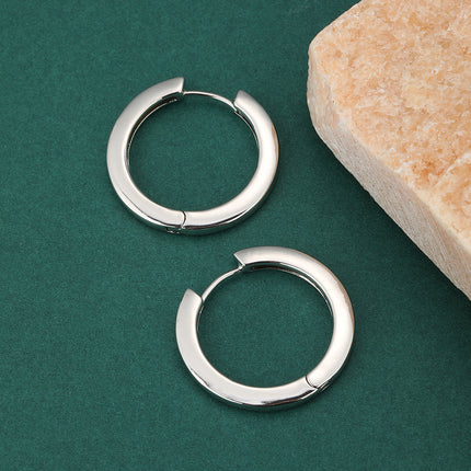 Aretes Arracadas En Cobre Estilo Minimalista, Diseño Elegante