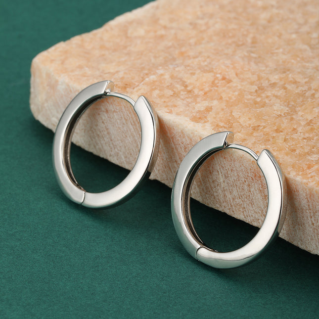 Aretes Arracadas En Cobre Estilo Minimalista, Diseño Elegante