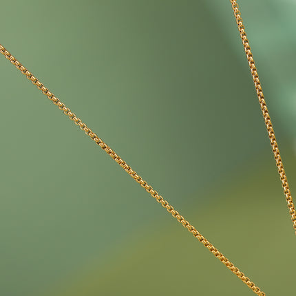 Collar De Diseño Único Con Colgante De Cuboide Trenzado 3D De Acero Inoxidable De Moda
