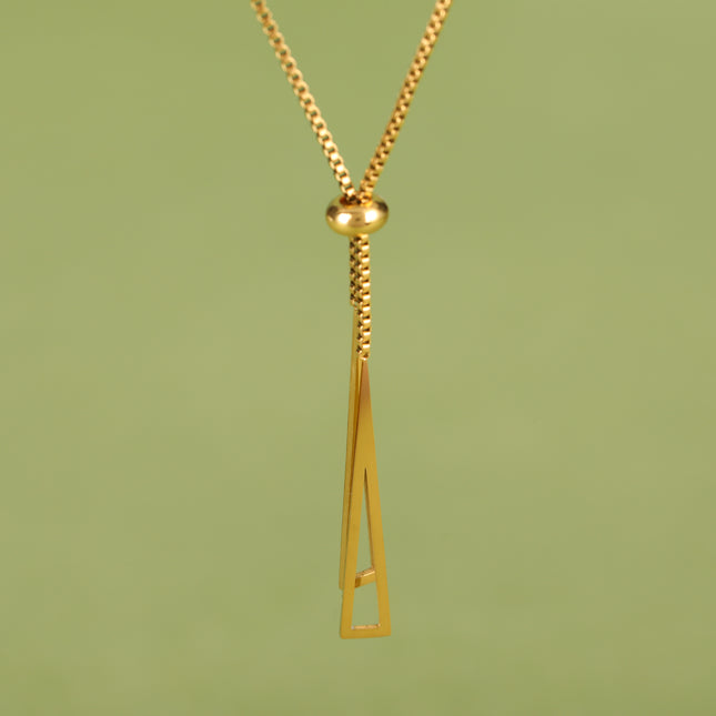 Collar Ajustable De Tipo Corbata Casual Extraíble De Acero Inoxidable De Moda Sencillo