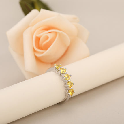 Anillo Con Diseño Moda Y Diamantes De Zirconia En Cobre Chapado En Oro 14K,Plata