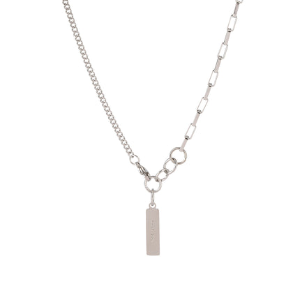 Collar De Estilo INS Simple De Doble Capa Con Colgante Largo Pequeño De Moda