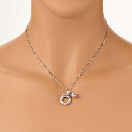 Collar Con Colgante En Forma De Guirnalda De Moda Casual De Acero Inoxidable