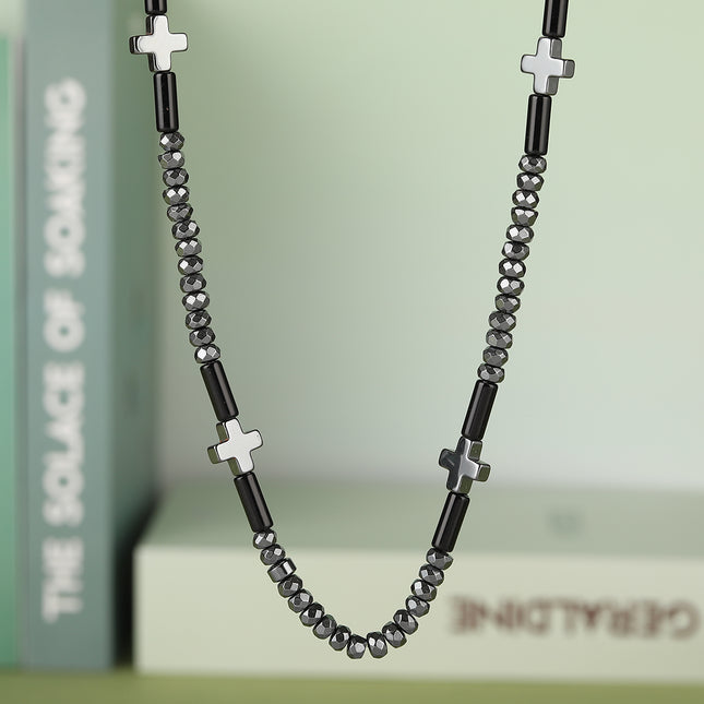 Collar De Estilo Gótico De Acero Inoxidable Ligero De Moda Para Mujer Con Cadena De Anillo