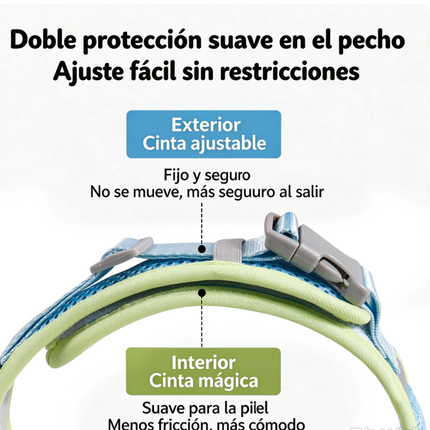Arnés Reflectante para Perro con Correa, Ajustable Arnés de Pecho de Estilo Silla de Montar, Transpirable Antitirones para Paseos Diarios