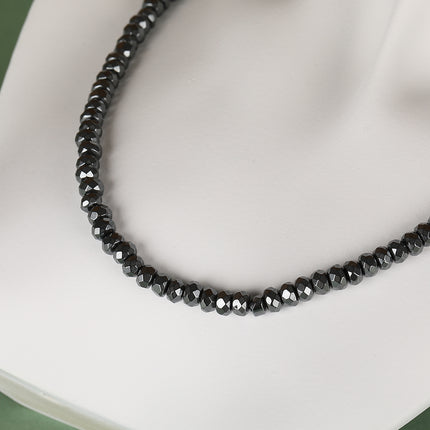 Cadena Simple De Cuentas Industrial Pesada De Estilo Neutro Frío De Moda