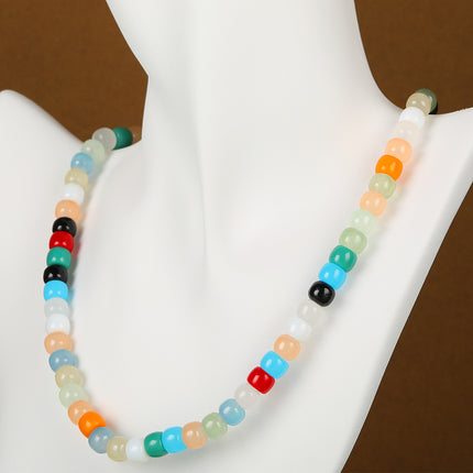 Collar Personalizado De Estilo Bohemio Con Múltiple Tesoro Acrílico De Moda