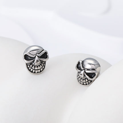 Pendientes De Estilo Retro Y Hip-Hop Aretes Para Hombre De Acero Inoxidable