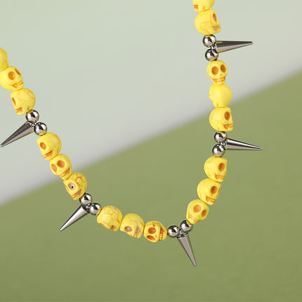 Collar De Estilo Húngaro Personalizado Con Cuentas Acrílicas De Moda Con Diseño Único