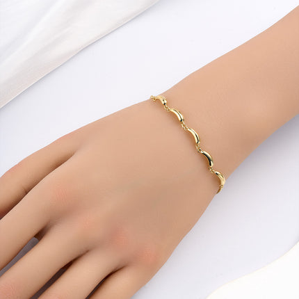 Pulsera De Cobre Y Plata Diseño Minimalista Y Lujo Discreto Para Mujer