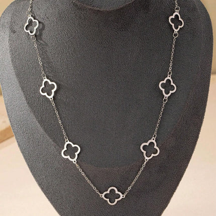 Cadena Larga Para El Cuerpo Casual De Alación De Zinc Clásica Collar Sencillo Para Mujer