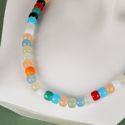 Collar Personalizado De Estilo Bohemio Con Múltiple Tesoro Acrílico De Moda