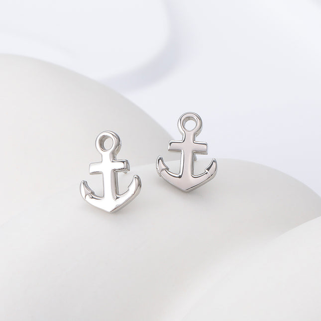 Pendientes Con Diseño Vintage De Barco Aretes Para Hombre De Acero Inoxidable