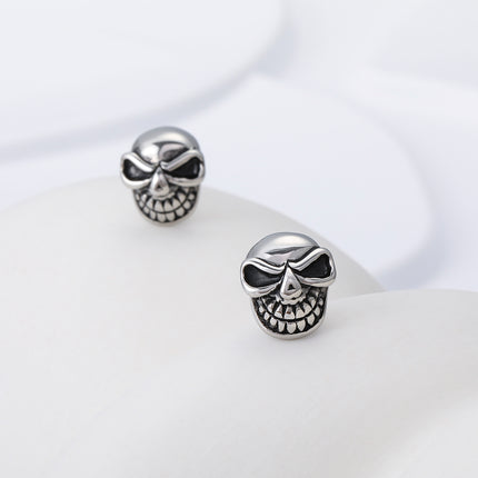 Pendientes De Estilo Retro Y Hip-Hop Aretes Para Hombre De Acero Inoxidable