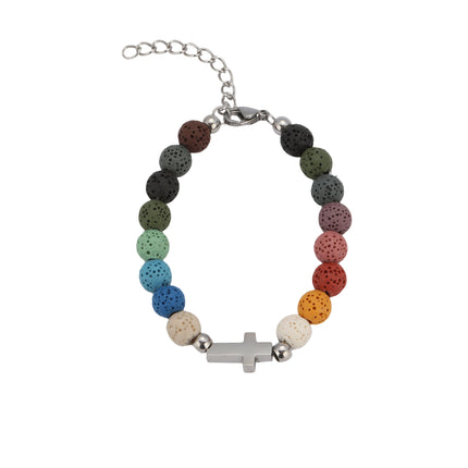 Pulsera De Cuentas De Colores Con Turquesa Estilo Bosque Moderno
