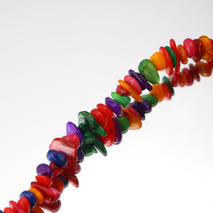 Pulsera Estilo Dulce De Cuentas De Piedras Naturales Multicolor