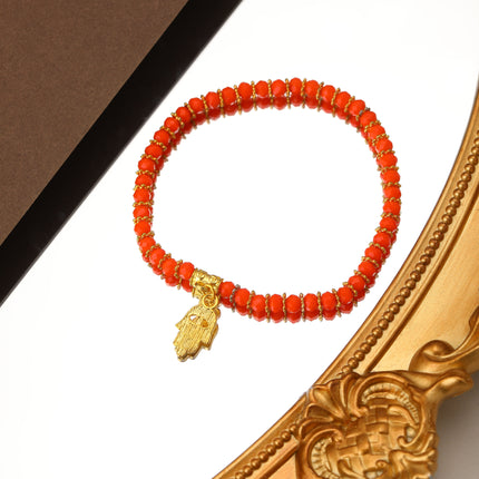 Pulsera De Cuentas Estilo Bohemio Diseño Moderno De Aleación