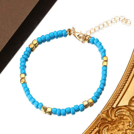 Pulseras Tobillera Con Diseño De Playa Moda Para Mujer De Mostacillas