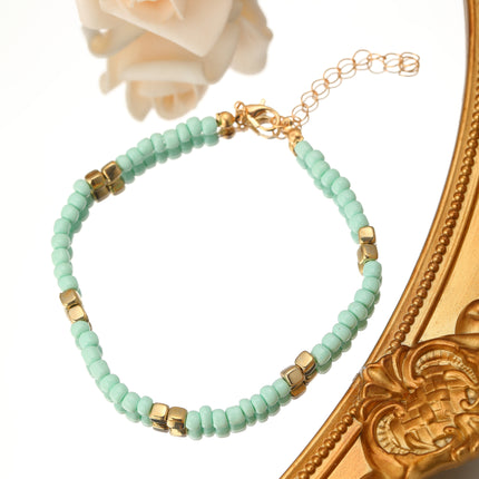 Pulseras Tobillera Con Diseño De Playa Moda Para Mujer De Mostacillas