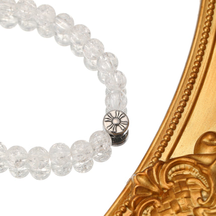 Pulsera De Cuentas De Cristal Estilo Elegante Sencillez