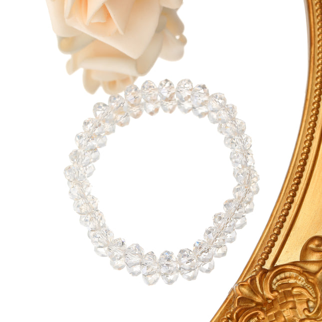 Pulsera De Cuentas De Cristal Estilo Minimalista Para Mujer