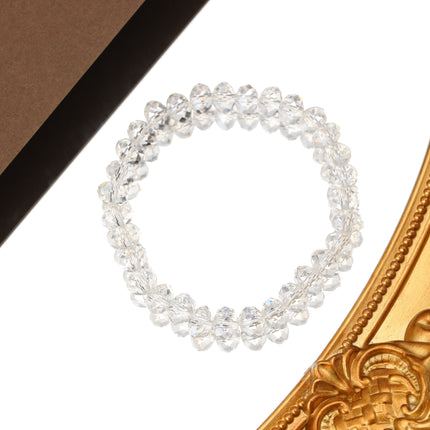 Pulsera De Cuentas De Cristal Estilo Minimalista Para Mujer