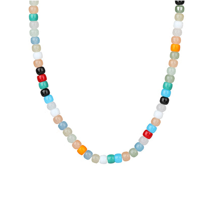 Collar Personalizado De Estilo Bohemio Con Múltiple Tesoro Acrílico De Moda