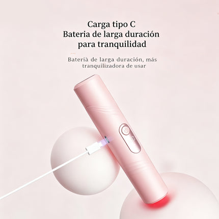 epiladora Eléctrica 2 en 1 Mujer Recargable USB-C - Afeitadora Doble Cabezal Cuerpo Completo