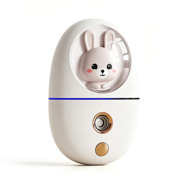 Vaporizador Portátil de Belleza con Diseño Kawaii, Hidratación Facial Refrescante, Compacto y Recargable por USB（副本）