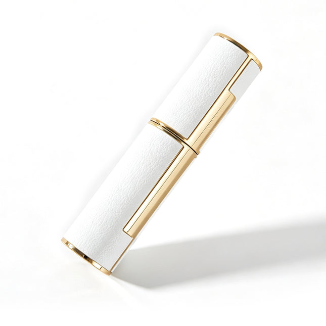 Atomizador de Perfume Recargable 10ml de Cuero ,Portátil para Viaje y Regalo