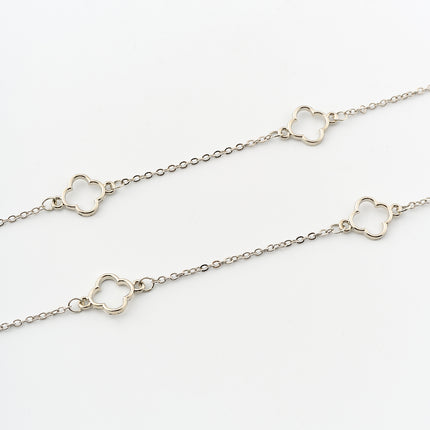 Cadena Larga Para El Cuerpo Casual De Alación De Zinc Clásica Collar Sencillo Para Mujer