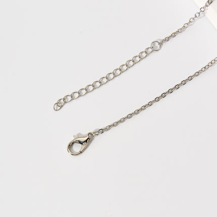 Cadena Larga Para El Cuerpo Casual De Alación De Zinc Clásica Collar Sencillo Para Mujer