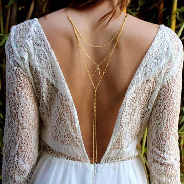 Cadena Para El Cuerpo Accesorios De Ropa De Verano Con Diamante Para Mujer