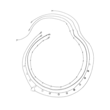 Cadena Metálica De Cintura De Borlas De Múltiples Capas Con Lentejuelas De Metal Para Mujer