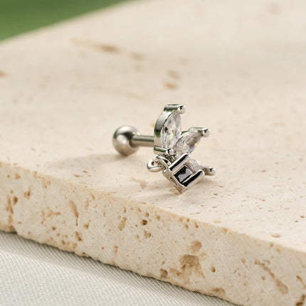Piercing De Cartílago Con Estrellas en Cadena, Estilo Moderno de Cobre