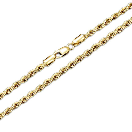 Collar Sencillo De Cadena Torcida Casual De Moda Personalizada De Cobre 14K