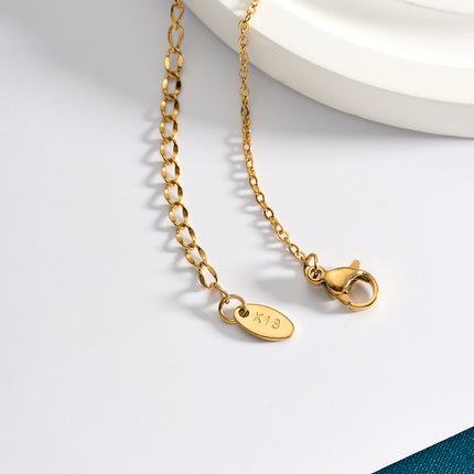Collar De Moda Con Colgante Simple De Línea Minimalista Con Colgante En Forma De Ají