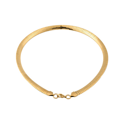 Collar Brillante De Acero Inoxidable Cadena Gruesa De Clavícula De Moda De Estilo Neutro