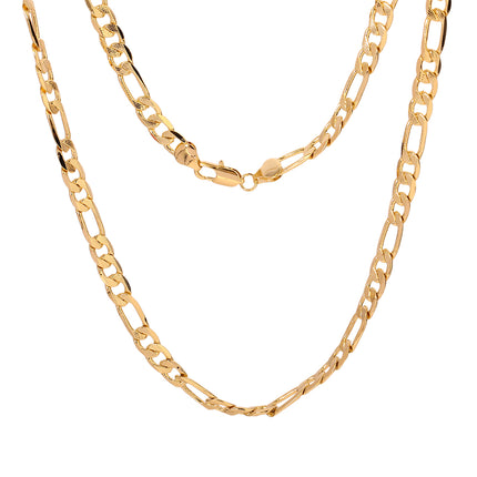 Collar De Cadena Versátil De Cerradura De Dos Tamaños De Moda Sencillo