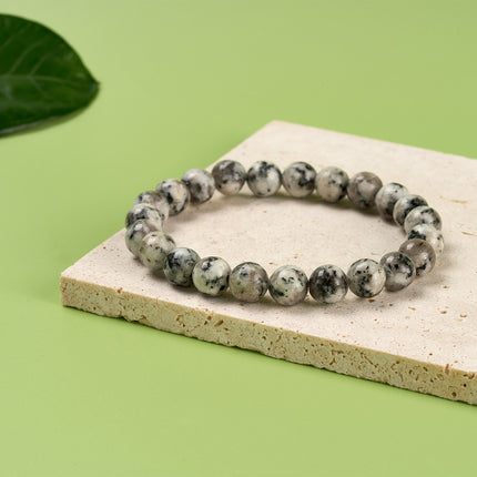 Pulsera De Cuentas De Colores Oscuros, Elegante Y Única