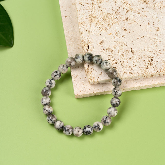 Pulsera De Cuentas De Colores Oscuros, Elegante Y Única