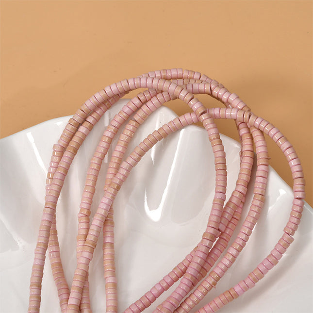 Tiras De Cuentas 2x4mm De Piedras Turquesa Para Collar Pulsera DIY