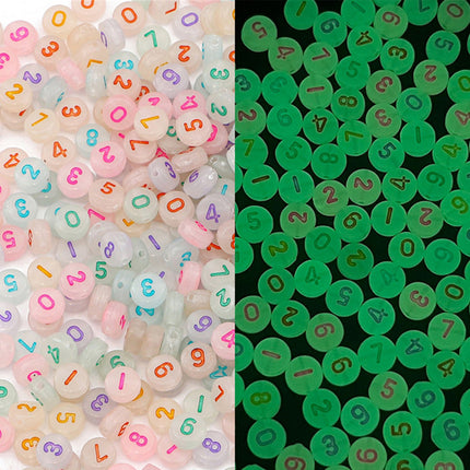 Tiras De Cuentas 4x7mm Acrílicas, 100 Piezas Para Pulsera DIY Con Estilo