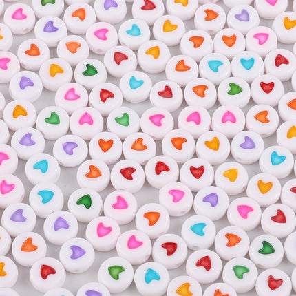 Tiras De Cuentas 4x7mm Acrílicas, 100 Piezas Para Pulsera DIY Con Estilo
