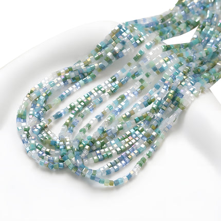 Cuentas De Vidrio En Colores Mezclados Para DIY Collares Y Pulseras