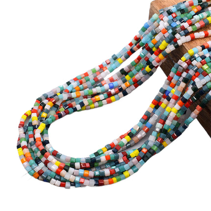 Cuentas De Vidrio En Colores Mezclados Para DIY Collares Y Pulseras
