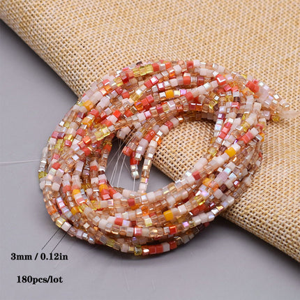 Cuentas De Vidrio En Colores Mezclados Para DIY Collares Y Pulseras